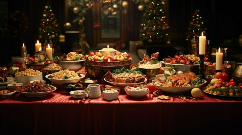 christmas food traditions around the world