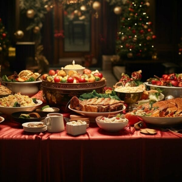 christmas food traditions around the world