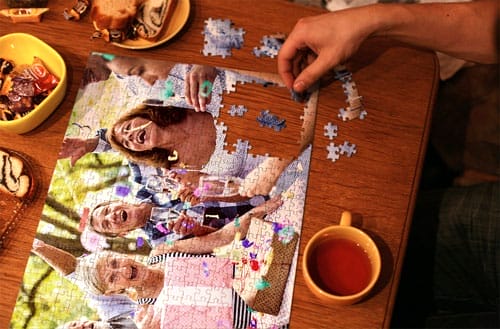 christmas photo puzzle