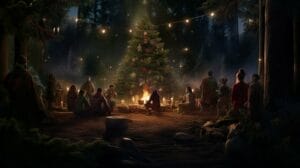 pagan christmas traditions