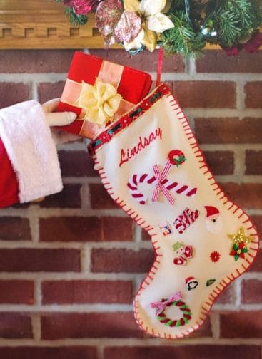 personalized christmas stocking