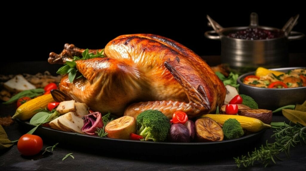 roast turkey