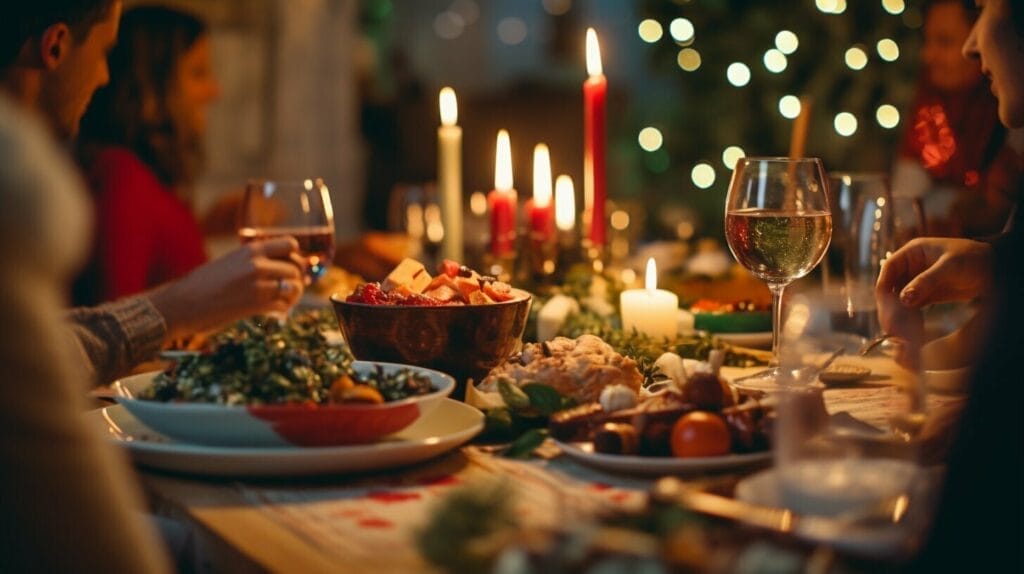 Christmas Eve dinner