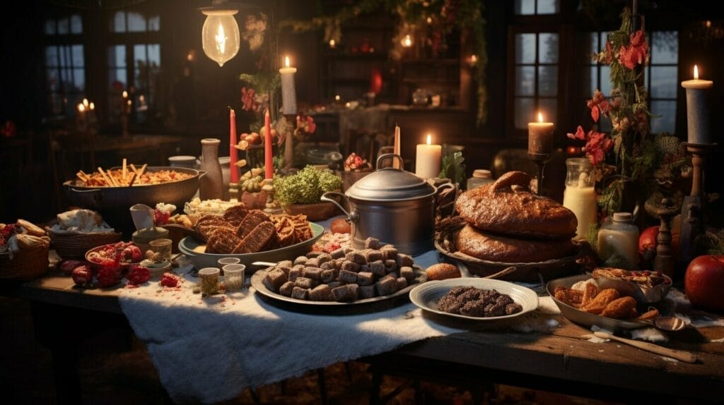 Dutch festive foods