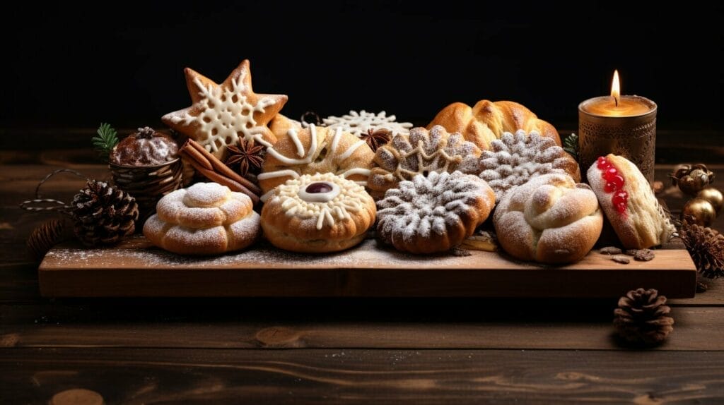 Hungarian Christmas pastries