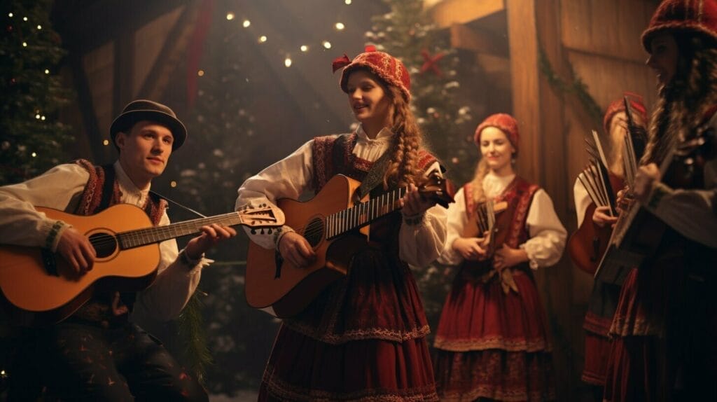 Hungarian festive folk songs
