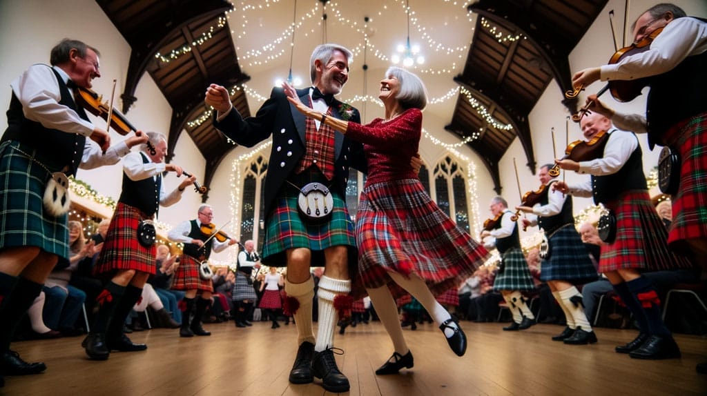 Scottish Christmas Ceilidh Dance