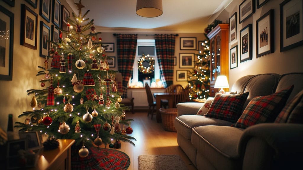 Scottish Christmas Tree Dressing