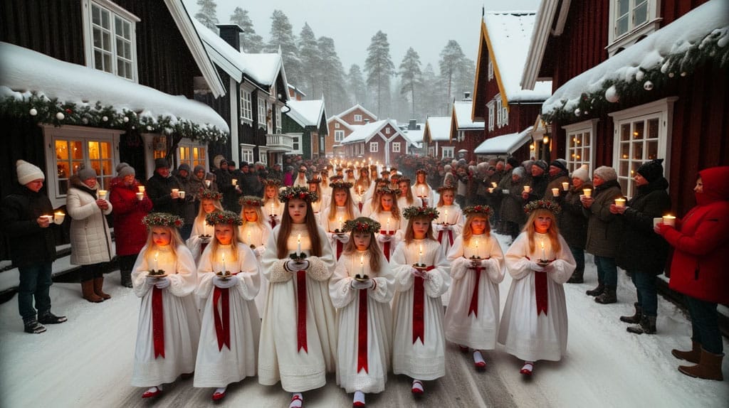 Swedish Lucia Day Celebrations