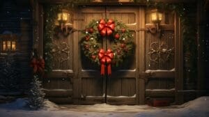 christmas wreaths origin