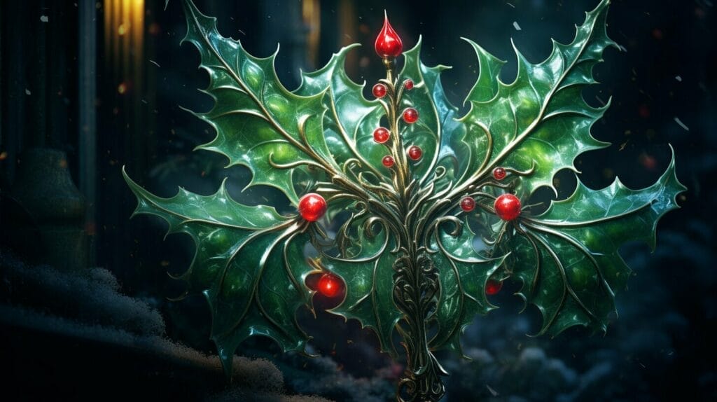 holly myths and folklore