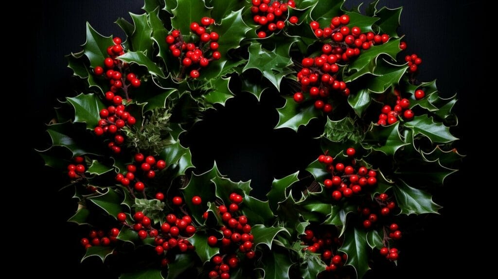 holly wreath