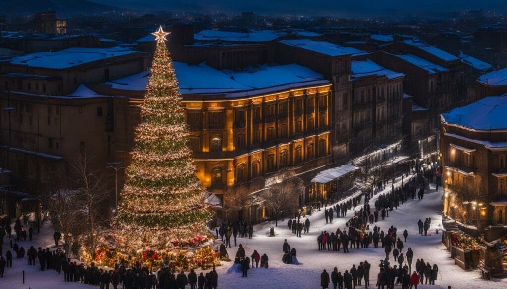 Yerevan winter festivities